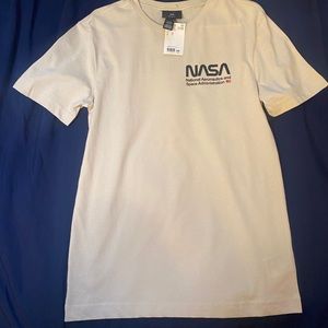H&M NASA T-Shirt - XS - Cream color